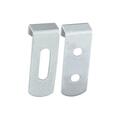 National Hardware Mirror Holders N260-372, Zinc Plate 7165525